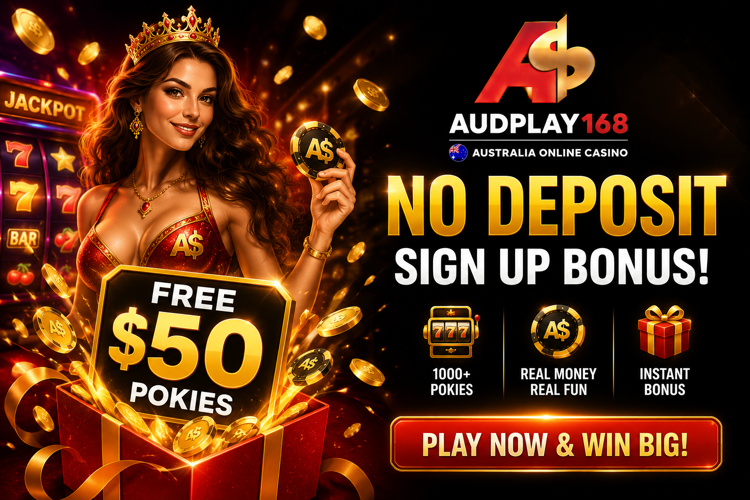 $50 Pokies No Deposit Sign Up B