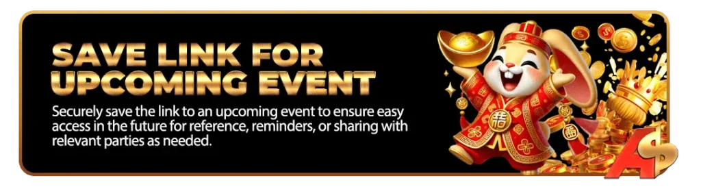 Save Link for Upcoming Event